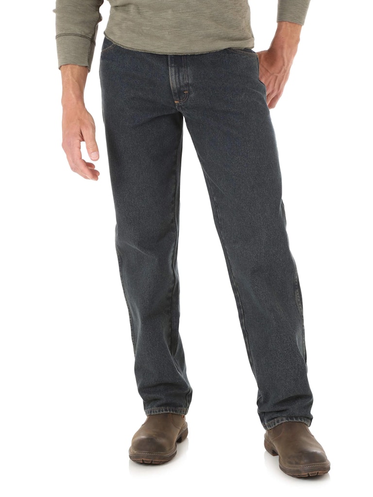 Wrangler Men's Rustler Relaxed Fit Jeans: $11