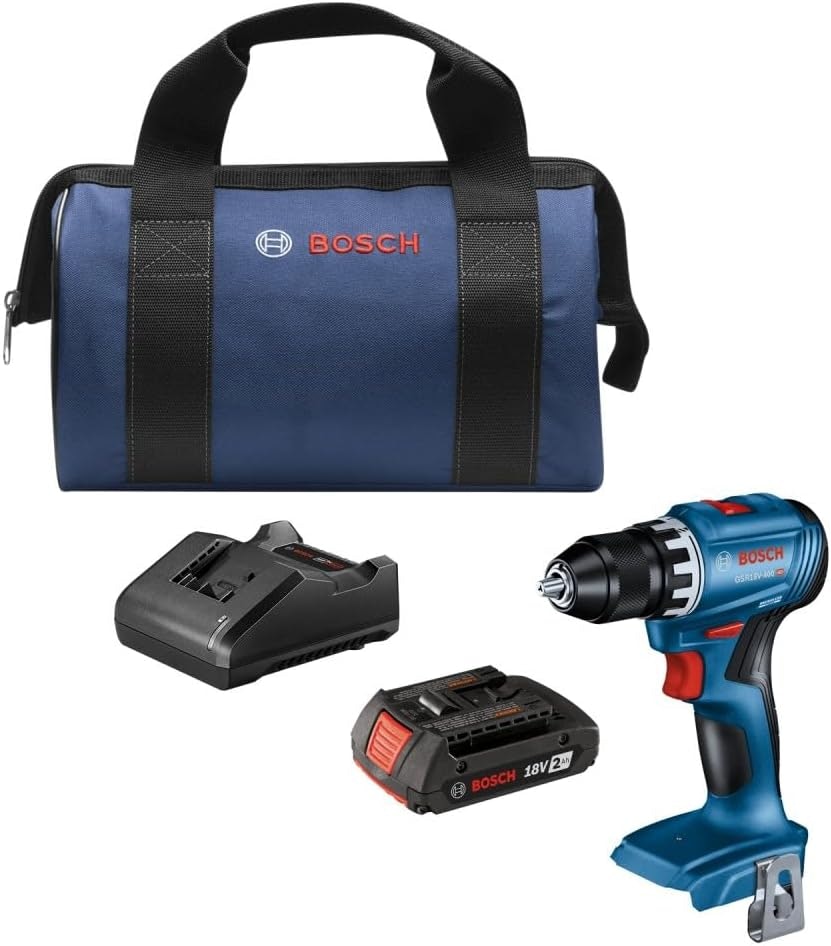 Bosch 18V Compact Brushless 1/2" Drill/Driver Kit: $61 Bosch 18V Compact Brushless 1/2" Drill/Driver Kit: $61