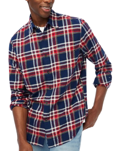 J.Crew Factory Men's Classic Plaid Flannel Shirt: $17 J.Crew Factory Men's Classic Plaid Flannel Shirt: $17