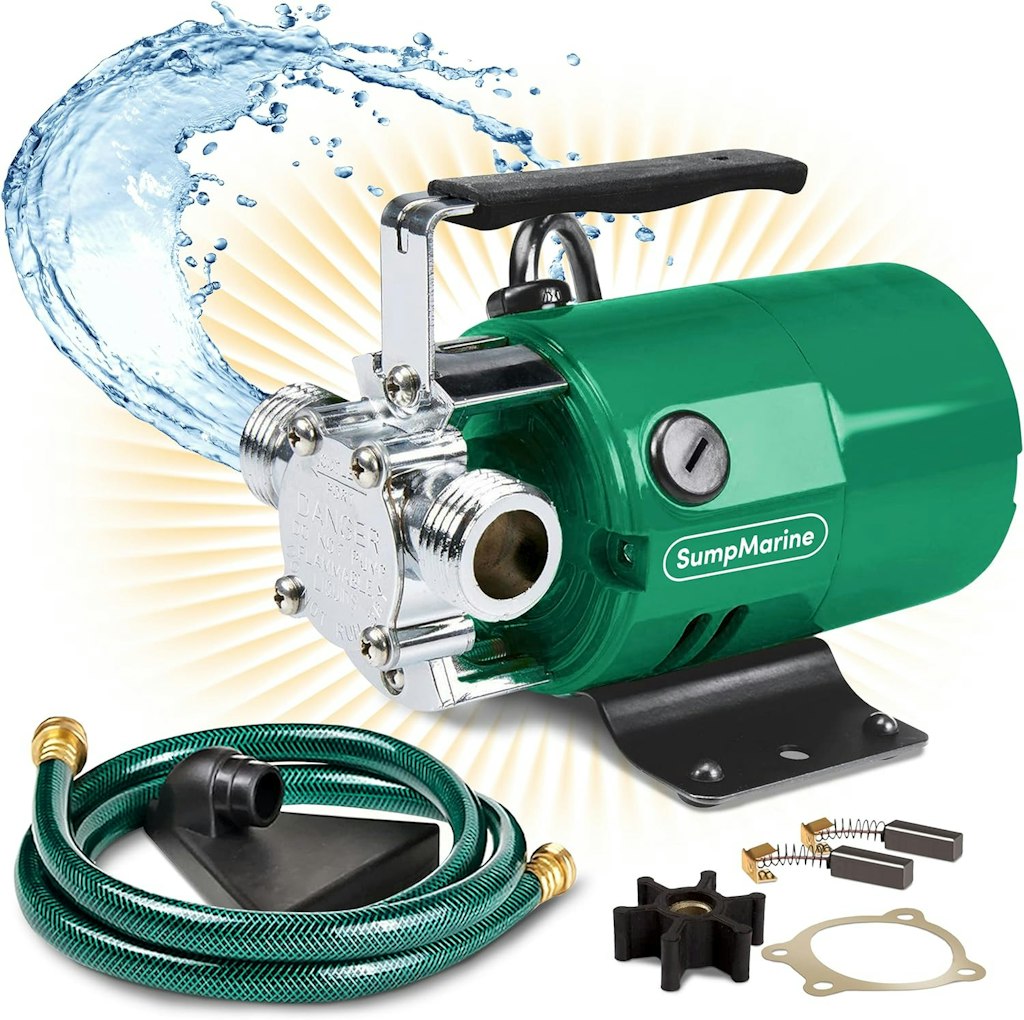 SumpMarine Water Transfer Pump: $48