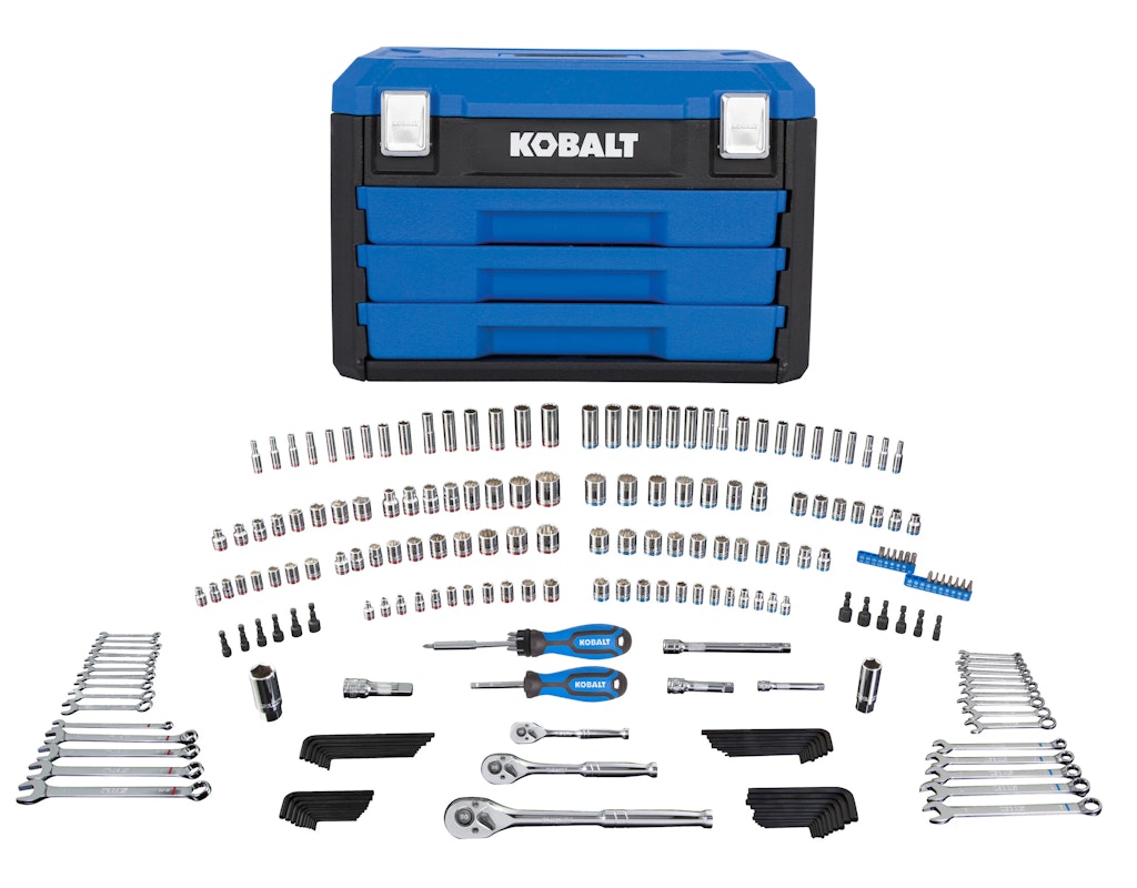 Kobalt 227-Piece SAE and Metric Mechanics Tool Set: $89 Kobalt 227-Piece SAE and Metric Mechanics Tool Set: $89