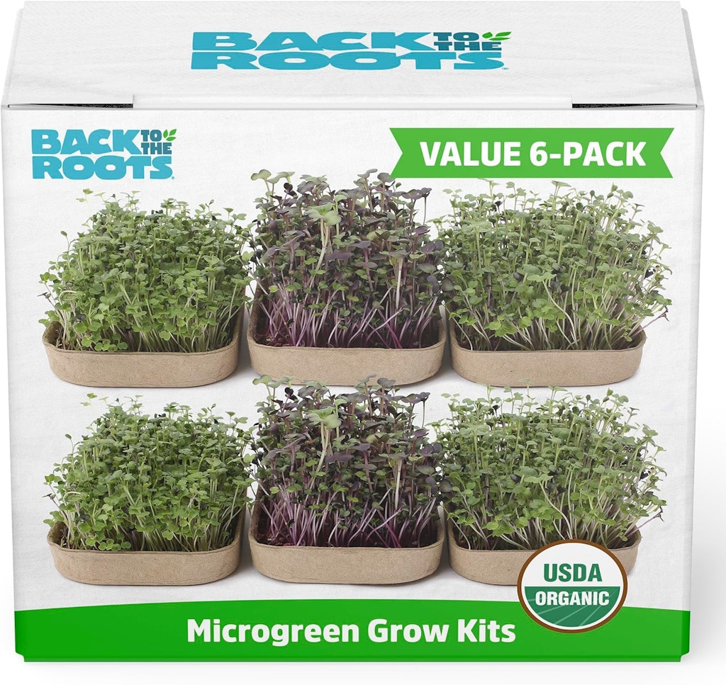 Back to the Roots 6-Plant Microgreen Grow Kit: $13.70 Back to the Roots 6-Plant Microgreen Grow Kit: $13.70