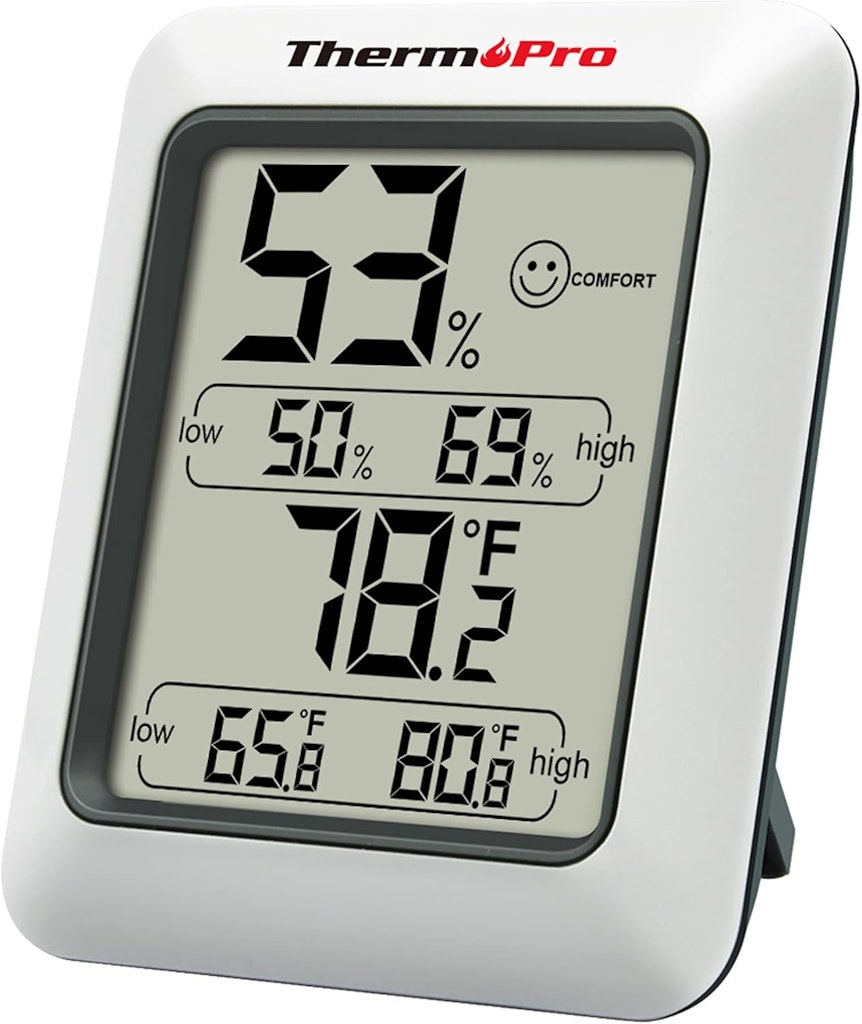ThermoPro TP50 Digital Hygrometer & Thermometer: $9.99 ThermoPro TP50 Digital Hygrometer & Thermometer: $9.99