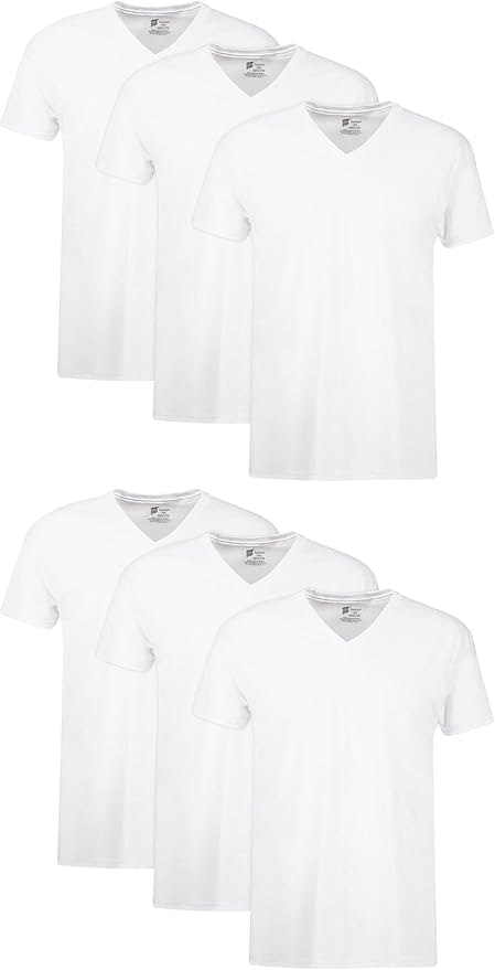 Hanes Men's Undershirt 6-Pack: $15