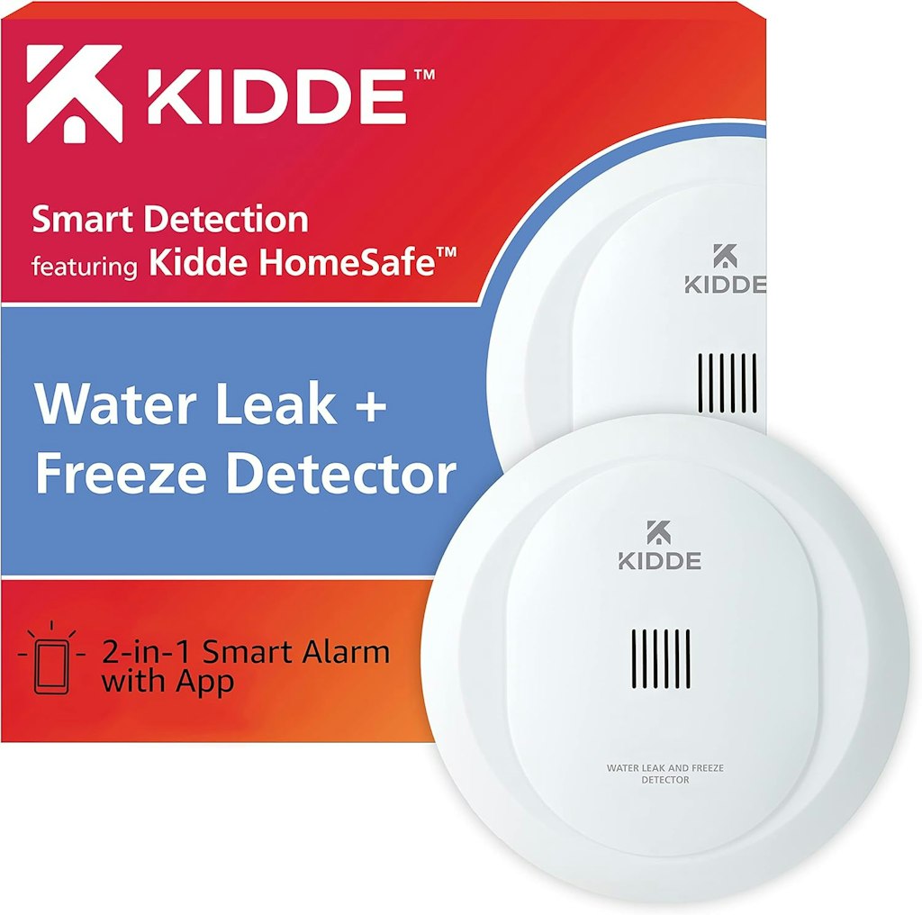 Kidde Smart Water Leak and Freeze Detector: $17