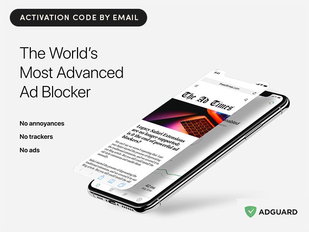 AdGuard Family Plan: Lifetime Subscription Promo at Stacksocial: $11 AdGuard Family Plan: Lifetime Subscription Promo at Stacksocial: $11