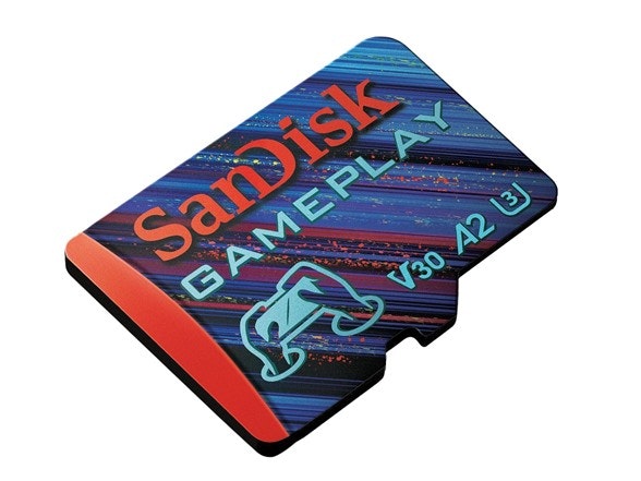 SanDisk 128GB Gameplay microSD Memory Card: $15