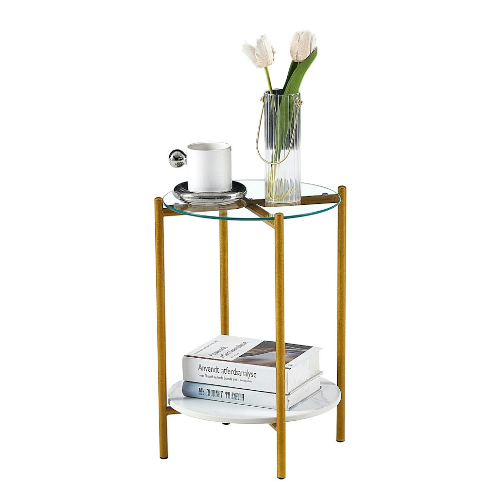 Aukfa Round Side Table: $30