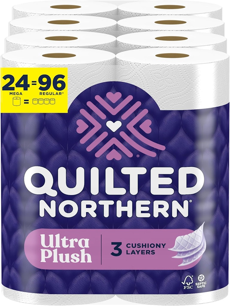 Quilted Northern Ultra Plush Mega Roll Toilet Paper 32-Pack: $24 w/ Subscribe & Save