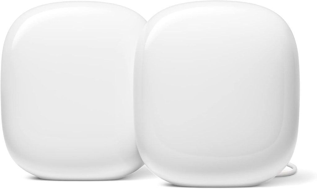 Google Nest WiFi Pro WiFi 6E Mesh Router 2-Pack: $153 Google Nest WiFi Pro WiFi 6E Mesh Router 2-Pack: $153