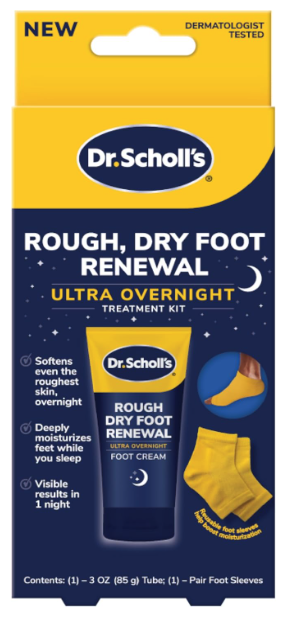 Dr. Scholl's Rough, Dry Foot Renewal Ultra Overnight Treatment: $7.48 via Subscribe & Save Dr. Scholl's Rough, Dry Foot Renewal Ultra Overnight Treatment: $7.48 via Subscribe & Save