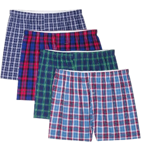Fruit of the Loom Men's Premium Tag-Free Cotton Underwear 4-Pack: $19 Fruit of the Loom Men's Premium Tag-Free Cotton Underwear 4-Pack: $19