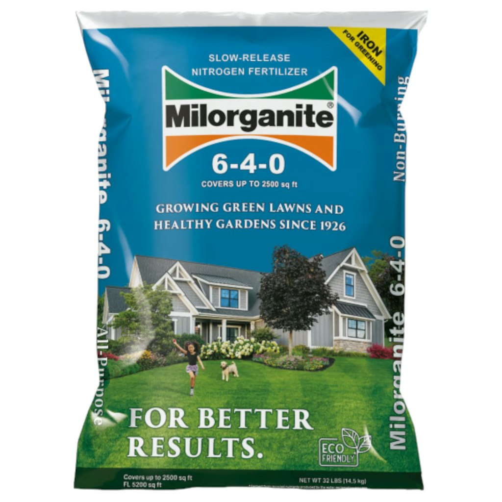 Milorganite 32-lb. Long Lasting All Purpose Lawn Food Fertilizer: $20