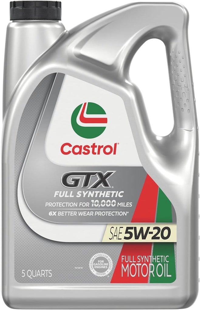 Castrol GTX Full Synthetic 5W-20 Motor Oil 5-Quart Bottle: $19 via Sub. & Save
