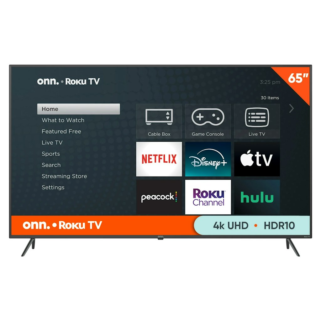 Onn 100012587 65" 4K HDR UHD Smart TV: $238