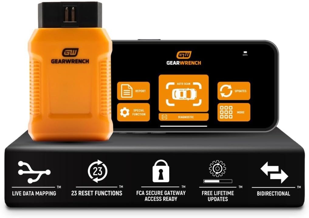 GearWrench Professional Bi-Directional Diagnostic Scan Tool: $90