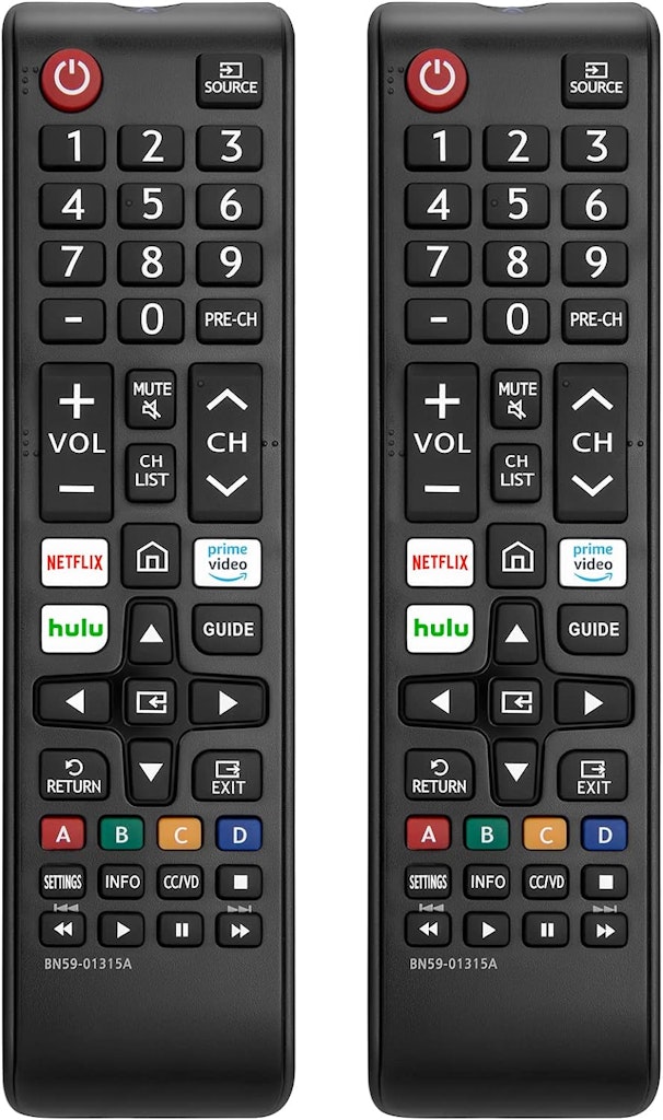 Universal Remote for Samsung TVs 2-Pack: $9.36