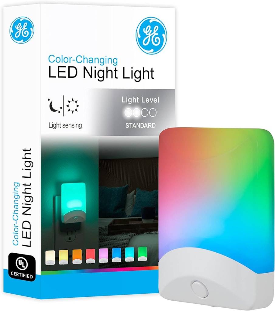 GE Color-Changing LED Night Light: $4
