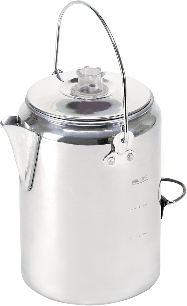 Stansport 9-Cup Percolator Coffee Pot: $17.79