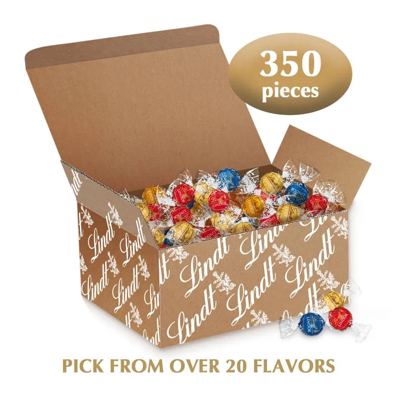 Lindt Lindor Chocolate Truffles: 350 for $131; 250 for $99; 100 for $46
