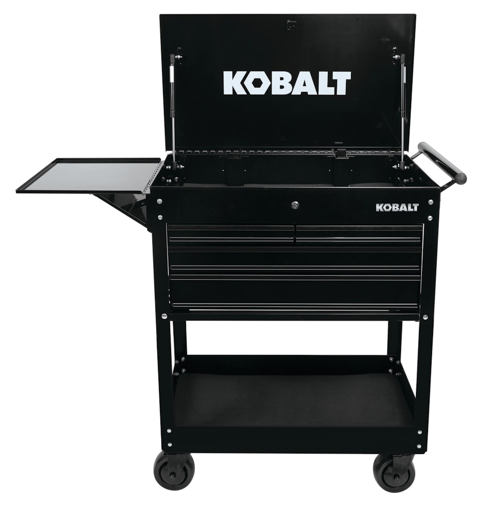 Kobalt 4-Drawer Steel Rolling Tool Cabinet: $229 Kobalt 4-Drawer Steel Rolling Tool Cabinet: $229