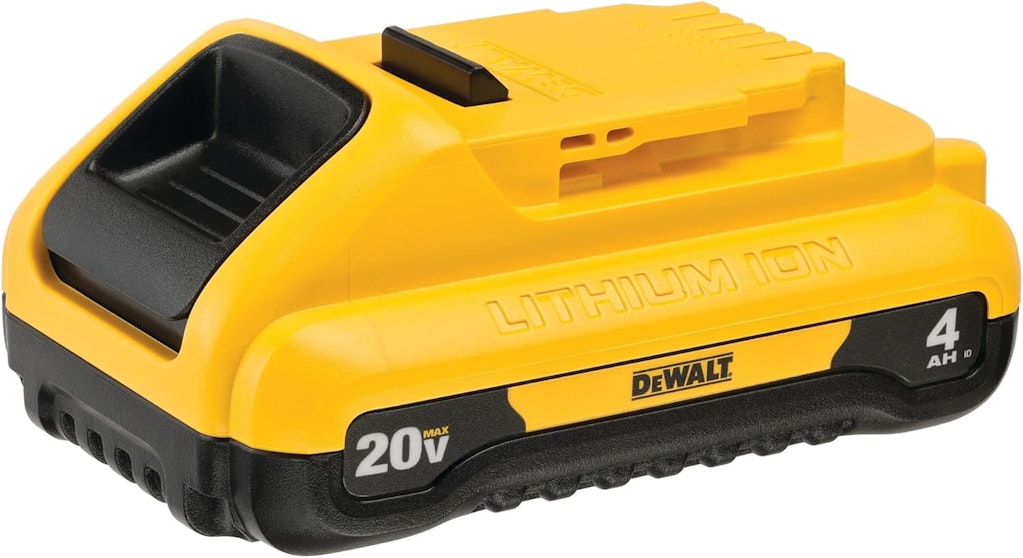 DeWalt 20V MAX 4Ah Lithium Ion Battery: $46
