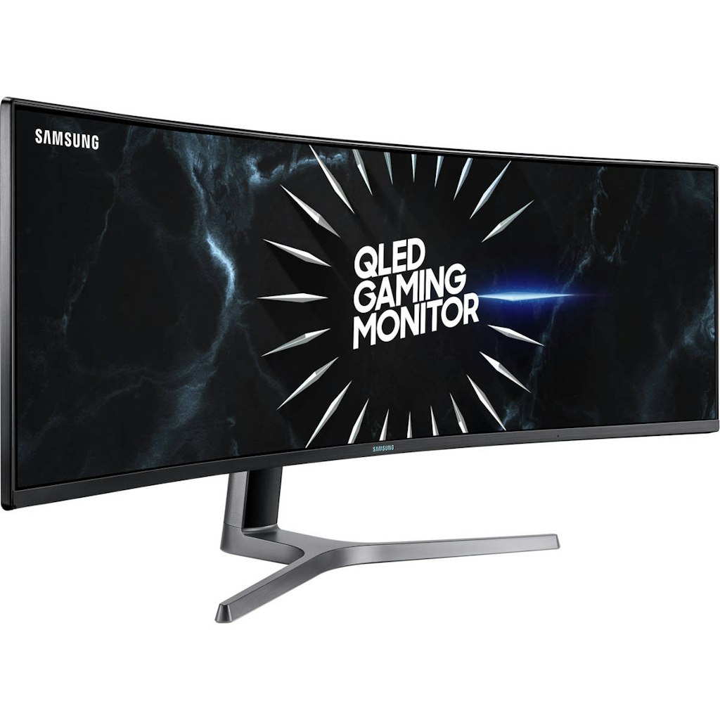 Samsung 49" Super Ultrawide 1440p 120Hz QLED Curved Gaming Monitor: $1,300
