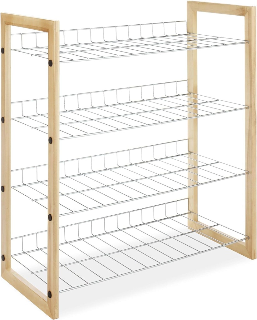 Whitmor 4-Tier Closet Shelf: $18 Whitmor 4-Tier Closet Shelf: $18
