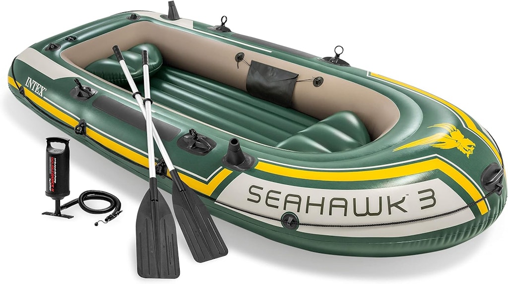 Intex Seahawk 3-Person Inflatable Boat Set: $87.55 Intex Seahawk 3-Person Inflatable Boat Set: $87.55