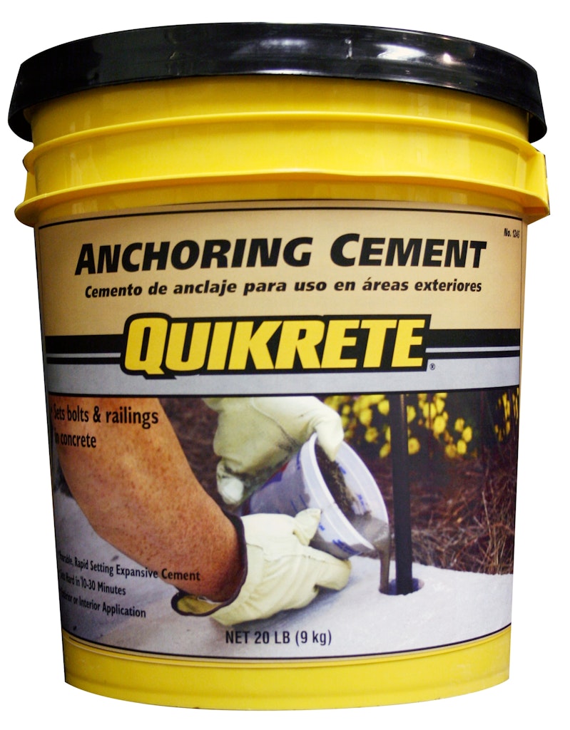 Quikrete Fast-Setting 20-lbs. Anchoring Stucco Cement: $13 Quikrete Fast-Setting 20-lbs. Anchoring Stucco Cement: $13