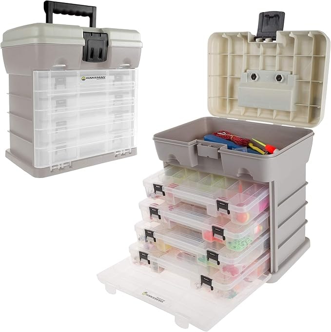 Wakeman Outdoors 4-Drawer Tool Box Organizer: $20 Wakeman Outdoors 4-Drawer Tool Box Organizer: $20