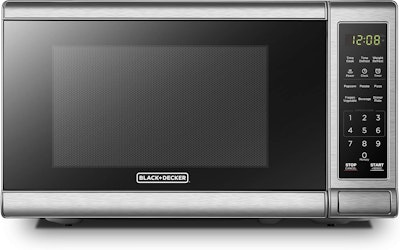 Black+Decker Black + Decker 700W Countertop Microwave Oven for $80 + free shipping