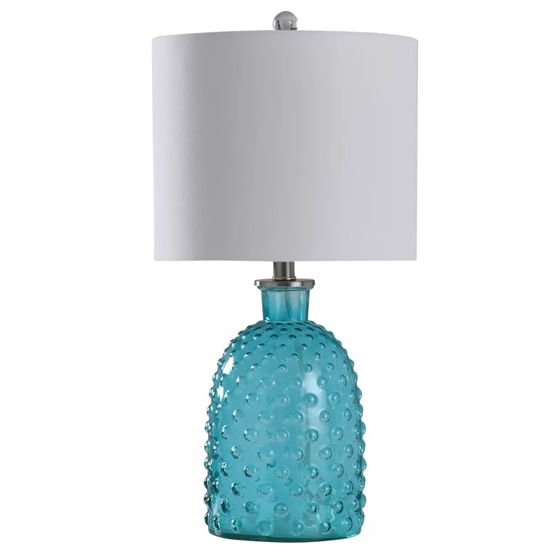Rosecliff Heights Sardis Glass Table Lamp: $50