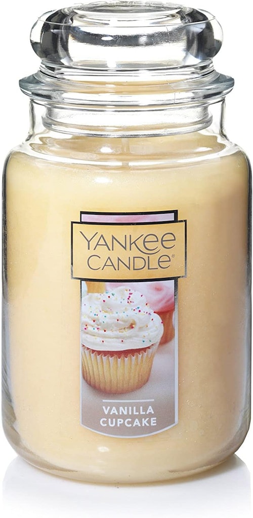 Yankee Candle Vanilla Cupcake 22-oz. Candle: $14 via Subscribe & Save
