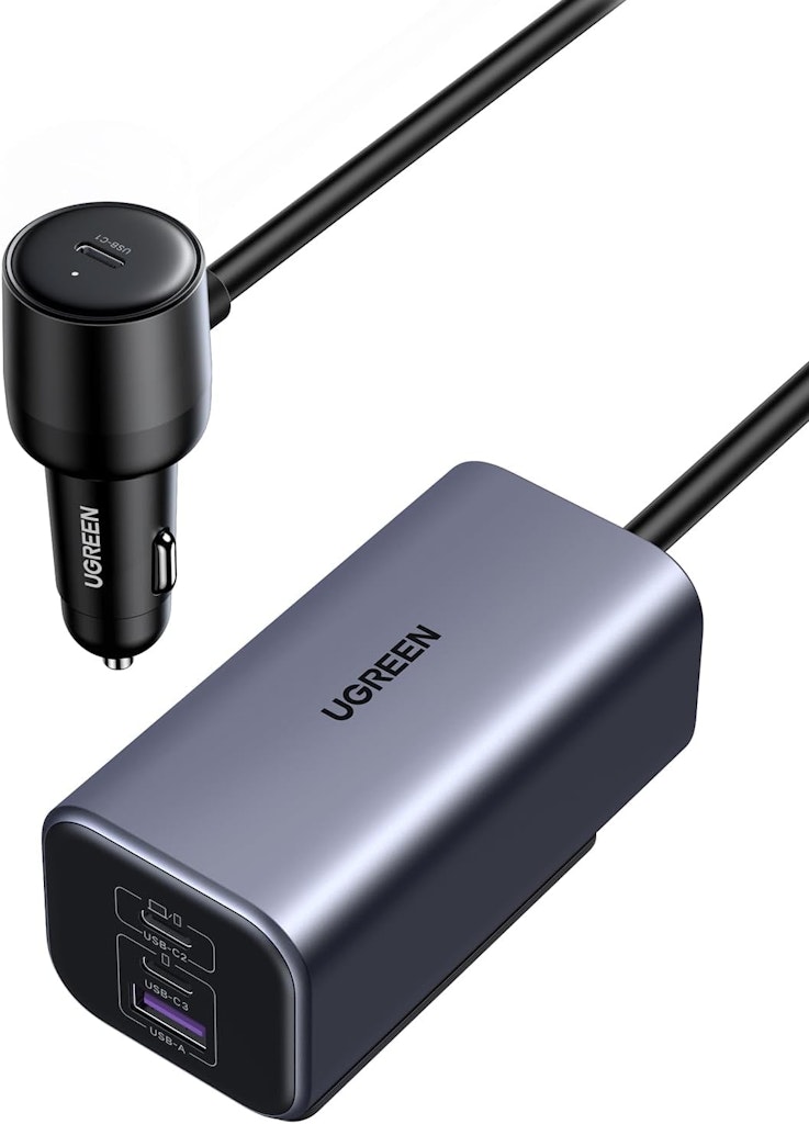 Ugreen 150W 4-Port USB-C / USB-A Car Charger: $32.99 Ugreen 150W 4-Port USB-C / USB-A Car Charger: $32.99