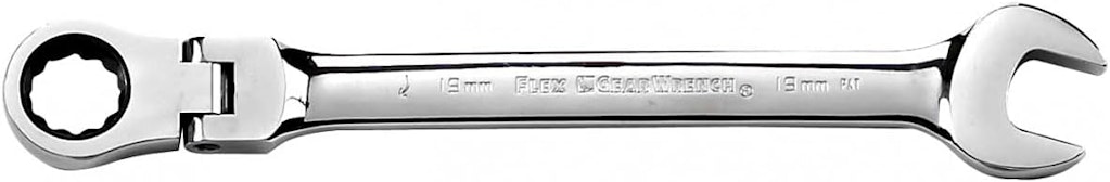 GearWrench 17mm 12 Pt. Flex Head Ratcheting Combination Wrench: $11