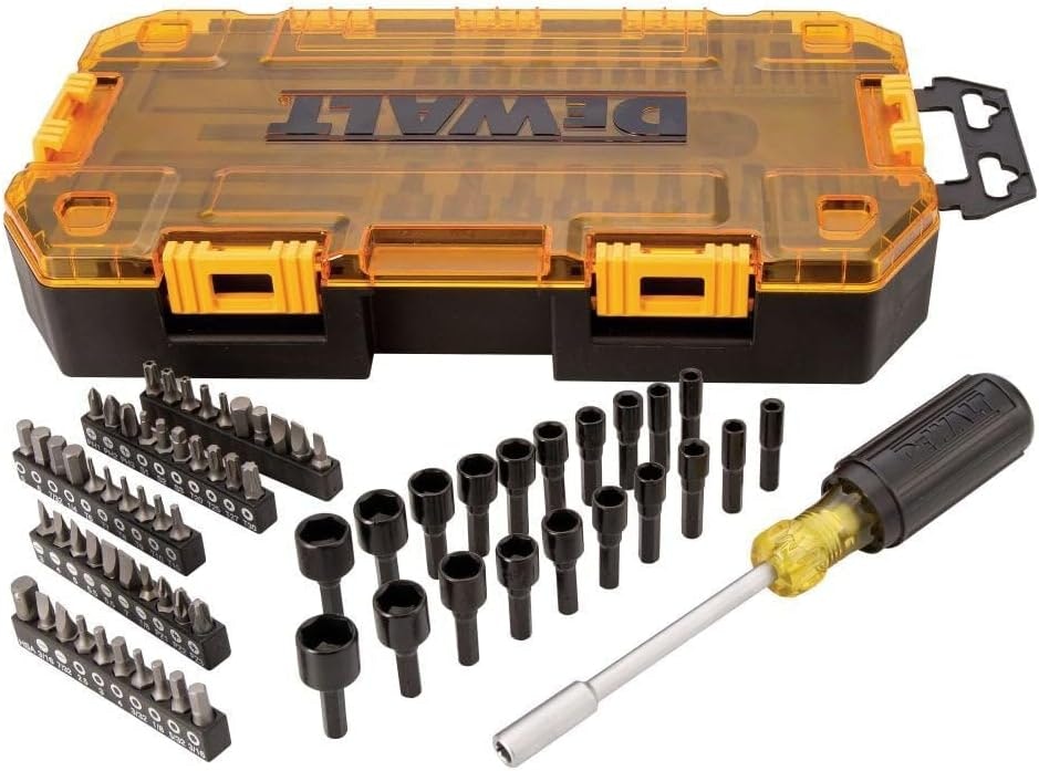 DeWalt 71-Piece Screwdriver Bit Set with Nut Drivers: $24 DeWalt 71-Piece Screwdriver Bit Set with Nut Drivers: $24