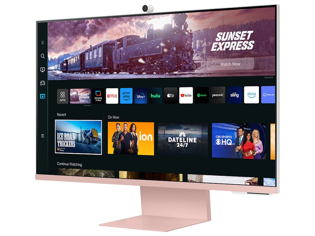 Samsung 27" M80C Smart 4K Monitor with SlimFit Camera: $450 Samsung 27" M80C Smart 4K Monitor with SlimFit Camera: $450