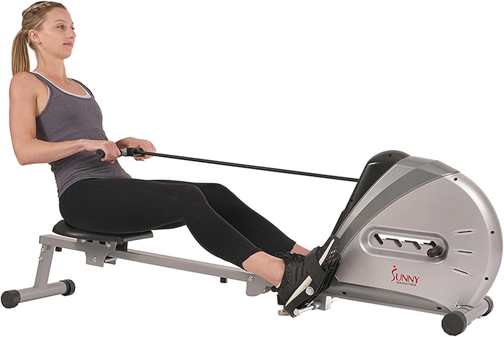 Sunny Health & Fitness Rowing Machine: $106 Sunny Health & Fitness Rowing Machine: $106