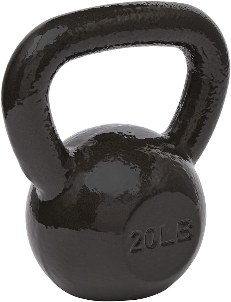 Amazon Basics Cast Iron Kettlebell: From $19