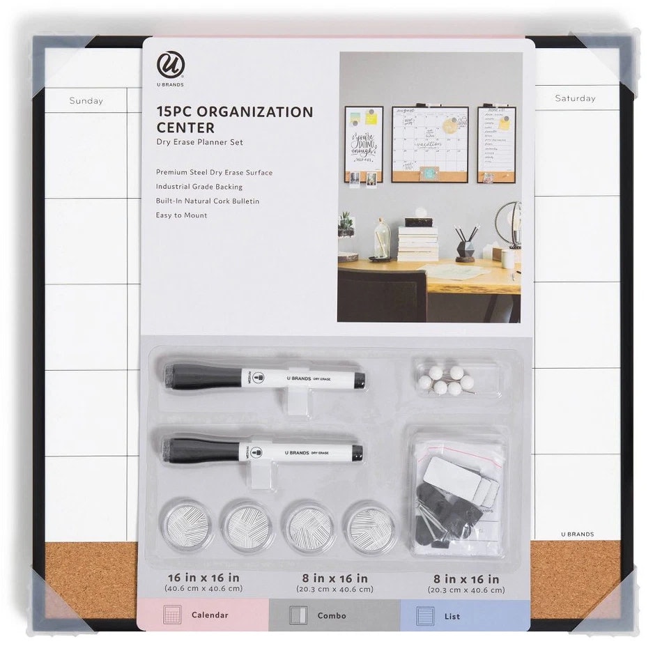 U Brands 15-Piece Organization Center: $16.99 U Brands 15-Piece Organization Center: $16.99