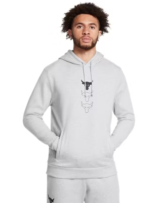 Under Armour Men's Project Rock Rival Fleece Hoodie: $23.48