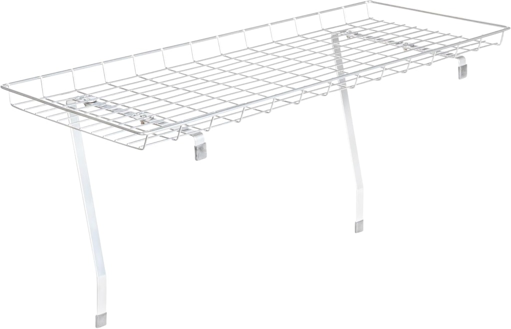 Household Essentials Rear Display Over-The-Washer Storage Shelf: $12 Household Essentials Rear Display Over-The-Washer Storage Shelf: $12