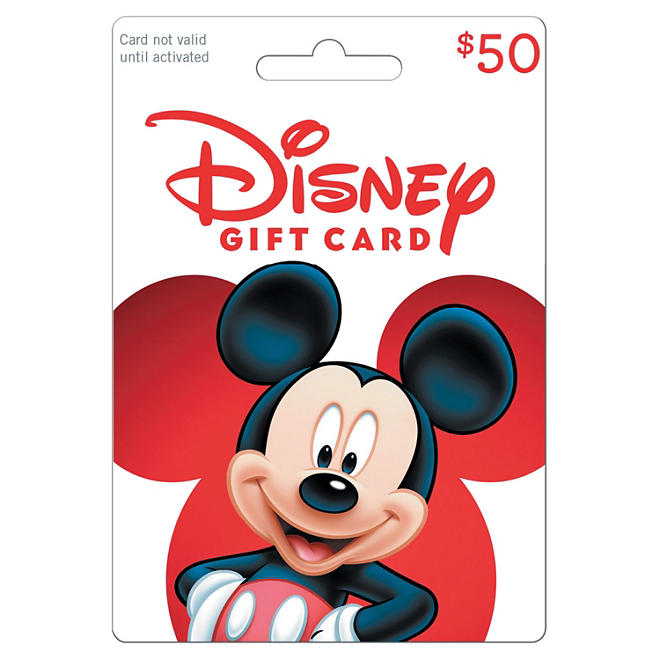 Disney $50 Gift Card at Sam's Club