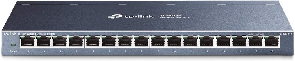 TP-Link 16-Port Unmanaged Switch: $58 TP-Link 16-Port Unmanaged Switch: $58