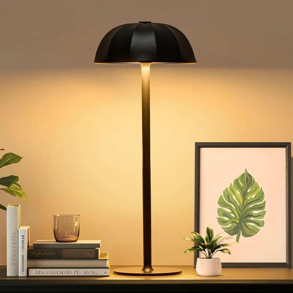 Cordless LED Table Lamp: $8.99