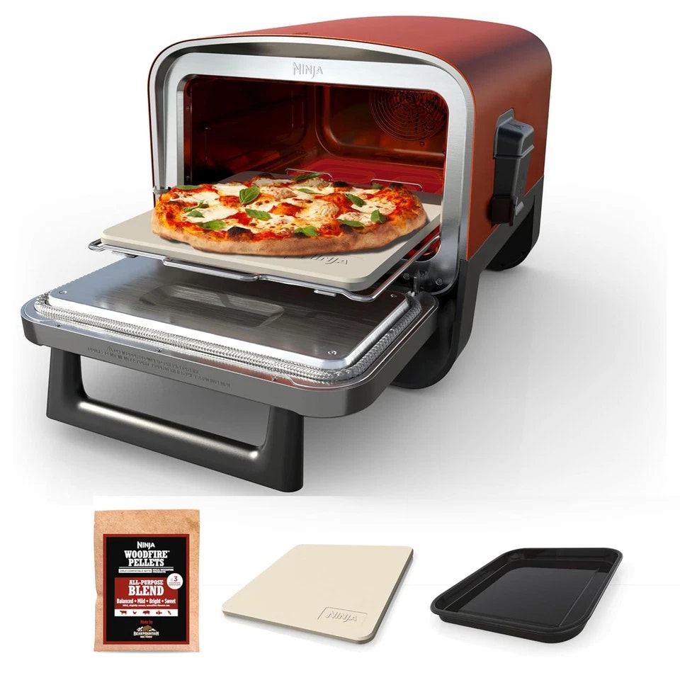 Ninja Woodfire 8-in-1 Outdoor Smoker and Pizza Oven: $160 Ninja Woodfire 8-in-1 Outdoor Smoker and Pizza Oven: $160