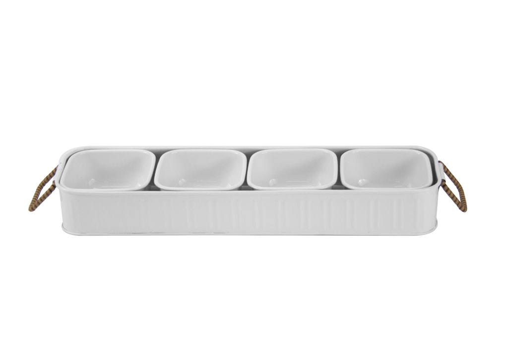 BH&G Galvanized Steel Condiment Tray: $6.88 BH&G Galvanized Steel Condiment Tray: $6.88