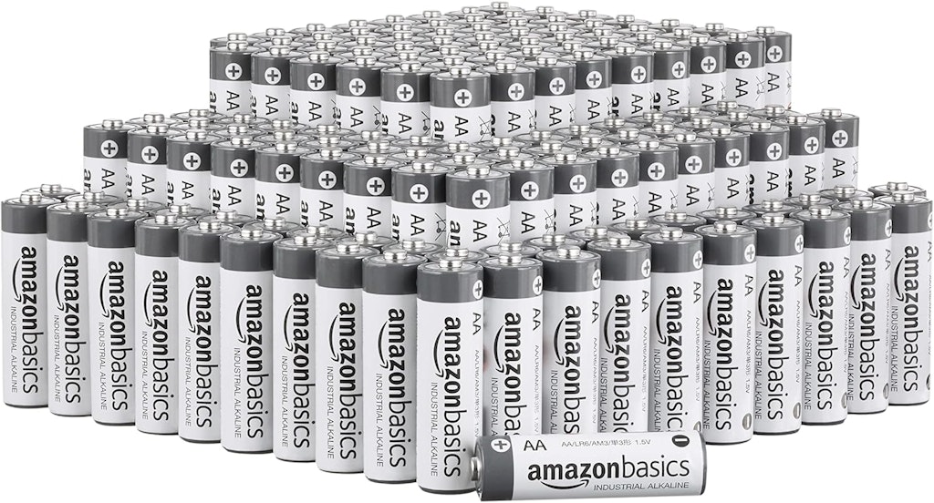 Amazon Basics 450-Count 1.5V AA Alkaline Batteries: $67.34