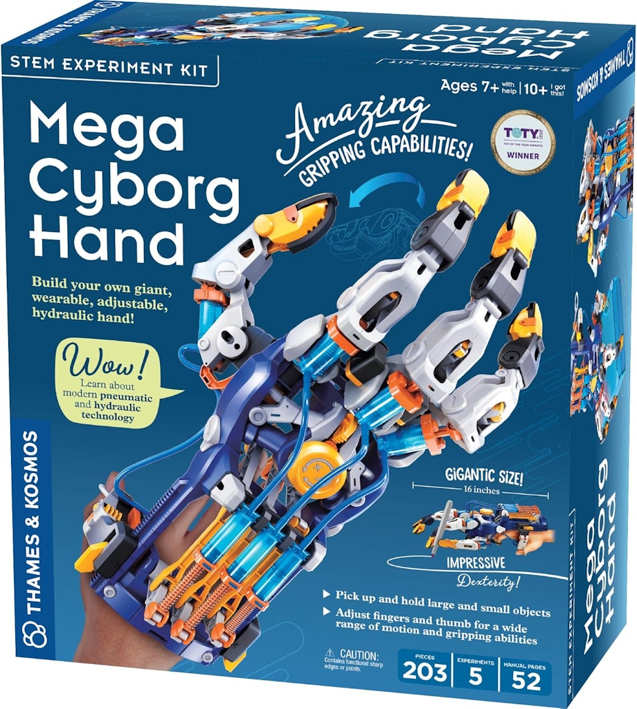 Thames & Kosmos Mega Cyborg Hand: $22.99